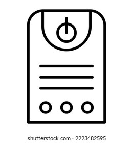 Uninterrupted Power Supply icon vector image. Can also be used for web apps, mobile apps and print media.