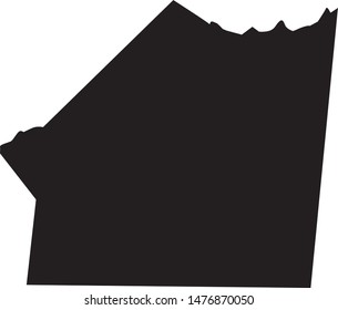 Union County map in the State of North Carolina