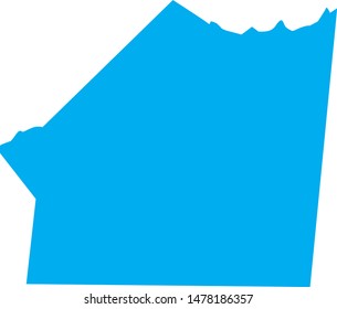 Union County map in the State of North Carolina