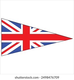 The Union Flag or Union Jack the national flag of the United Kingdom