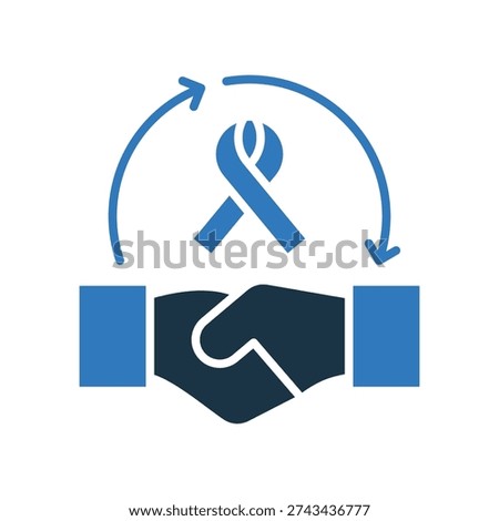 Union Icon Mixed Vector Illustration