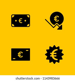 union icon set. euro vector icon for graphic design and web