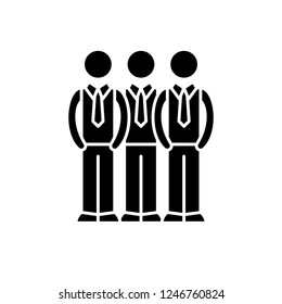 Union icon, vector sign on isolated background. Union concept symbol, illustration 