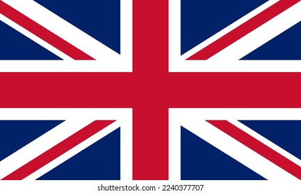 Union jack flag Flag background symbol. Vector illustration