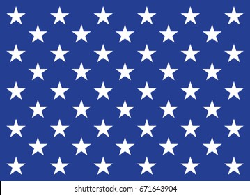 Union Jack flag for Use as USA NAVY flagship in vector.