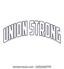 Union strong labor day t-shirt design