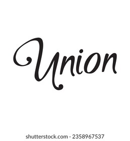 texto de unión sobre fondo blanco.