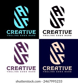 Unique 3 letter logo design,UAC,