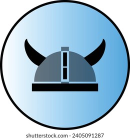 unique 3D solider helmet icon Design