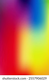 Unique abstract art showcasing blurred rainbow gradients that smoothly transition between hues. Perfect for minimalist design and digital art.