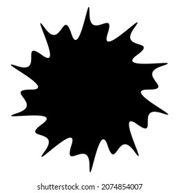 Unique abstract artistic radial and geometric mandala, motif icon set