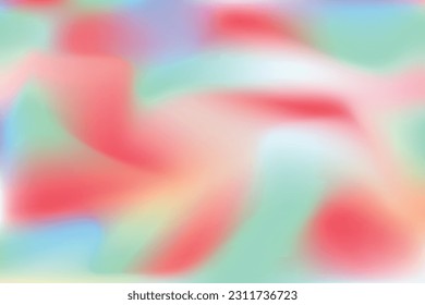 Diseño de fondo abstracto único, diseño de fondo colorido vectorial 4k de fondo, gradientes coloridos combinados con formas abstractas, orgánicas y una superposición de textura granulada de estilo retro.