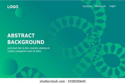 Unique abstract background isolated on gradient colour. abstract landing page background with memphis style for your website