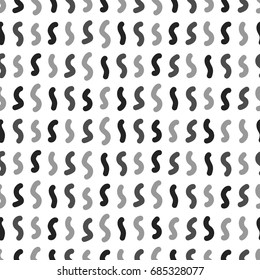 Unique abstract curls pattern. Backdrop, wrapping and fabric design.