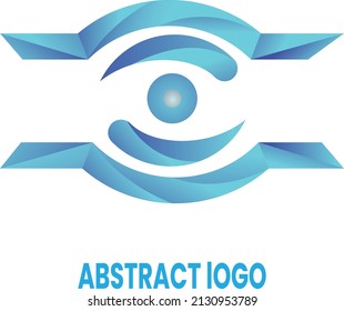 Einzigartiges abstraktes Logo-Design 