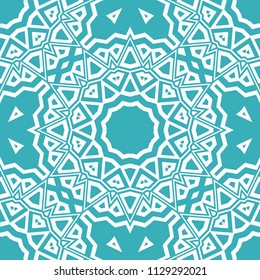 Unique, abstract floral color pattern. Seamless vector illustration. For fantastic design, wallpaper, background, fantastic print.