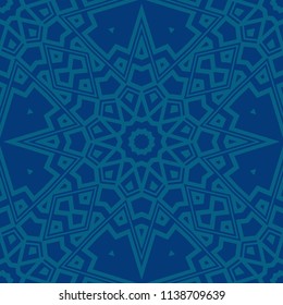 Unique, abstract floral color pattern. Seamless vector illustration. For fantastic design, wallpaper, background, fantastic print.