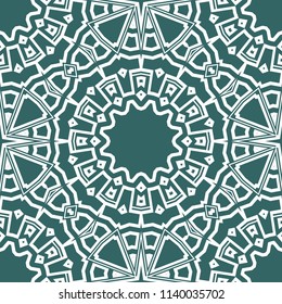 Unique, abstract floral color pattern. Seamless vector illustration. For fantastic design, wallpaper, background, fantastic print.