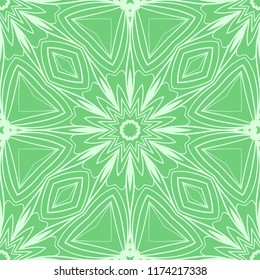 Unique, abstract floral color pattern. Seamless vector illustration. For fantastic design, wallpaper, background, fantastic print