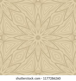 Unique, abstract floral color pattern. Seamless vector illustration. For fantastic design, wallpaper, background, fantastic print