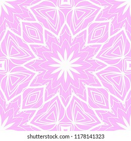 Unique, abstract floral color pattern. Seamless vector illustration. For fantastic design, wallpaper, background, fantastic print