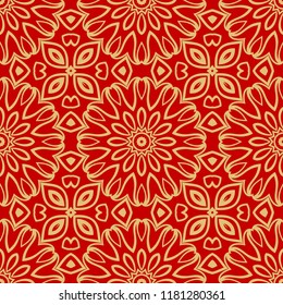 Unique, abstract floral color pattern. Seamless vector illustration. For fantastic design, wallpaper, background, fantastic print