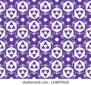 Unique, abstract floral pattern. Seamless vector illustration. For design, wallpaper, background