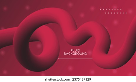 Unique Abstract Fluid Background Design Template