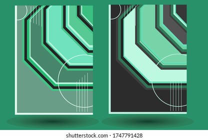 Fondo geométrico abstracto único a color completo adecuado para sus necesidades de fondo digital