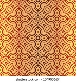 Unique, Abstract Geometric Color Pattern. Seamless Vector Illustration. For Fantastic Design, Wallpaper, Background, Fantastic Print