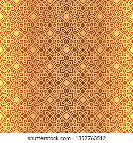 Unique, Abstract Geometric Color Pattern. Seamless Vector Illustration. For Fantastic Design, Wallpaper, Background, Fantastic Print