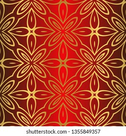 Unique, Abstract Geometric Color Pattern. Seamless Vector Illustration. For Fantastic Design, Wallpaper, Background, Fantastic Print