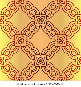 Unique, Abstract Geometric Color Pattern. Seamless Vector Illustration. For Fantastic Design, Wallpaper, Background, Fantastic Print