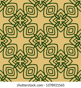 Unique, Abstract Geometric Color Pattern. Seamless Vector Illustration. For Fantastic Design, Wallpaper, Background, Fantastic Print