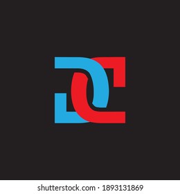 Unique abstract geometric logo design