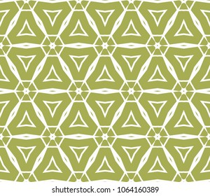 Unique, abstract geometric pattern. Seamless vector illustration. For design, wallpaper, background