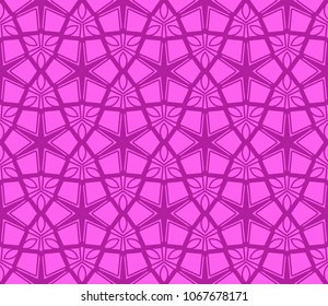 Unique, abstract geometric pattern. Seamless vector illustration. For design, wallpaper, background