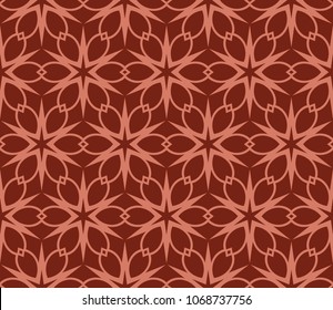 Unique, abstract geometric pattern. Seamless vector illustration. For design, wallpaper, background
