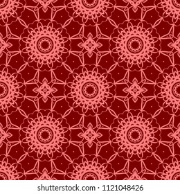 Unique, abstract geometric pattern. Seamless vector illustration. For design, wallpaper, happy background.