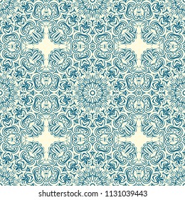 Unique, abstract geometric pattern. Seamless vector illustration. For big design, wallpaper, happy background.