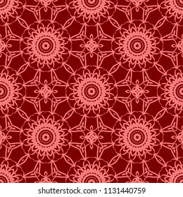 Unique, abstract geometric pattern. Seamless vector illustration. For design, wallpaper, happy background.