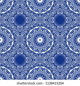 Unique, abstract geometric pattern. Seamless vector illustration. For big design, wallpaper, happy background.