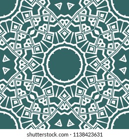 Unique, abstract geometric pattern. Seamless vector illustration. For big design, wallpaper, happy background.