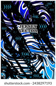 unique abstract jersey vector design 