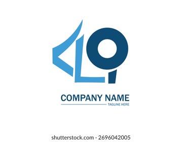 unique abstract logo design for company