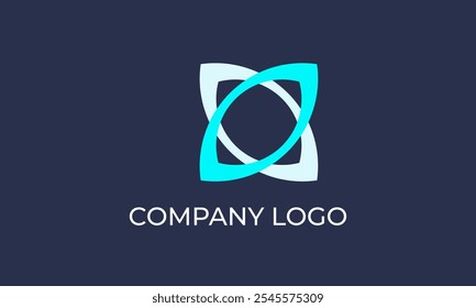 Design de logotipo abstrato exclusivo para identidade e marca modernas: soluções de logotipo personalizáveis, minimalistas e profissionais para empresas, start-ups e projetos criativos