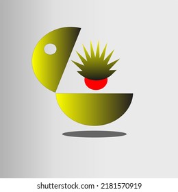 unique abstract logo design simple brand