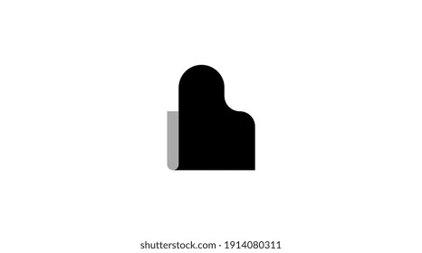 Einzigartiges abstraktes Logo aus Buchstabe B. Initial B Logo für Business und Branding.