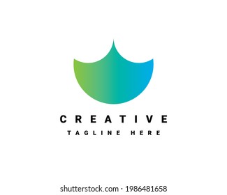 Logo abstracto único - logotipo sencillo y genial