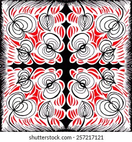 Unique, abstract pattern - vector